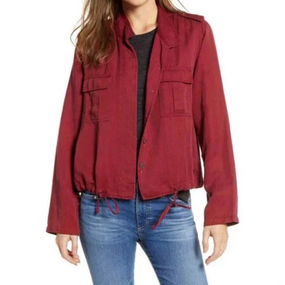 NWT Rails Maverick Jacket Oxblood Res Size Small